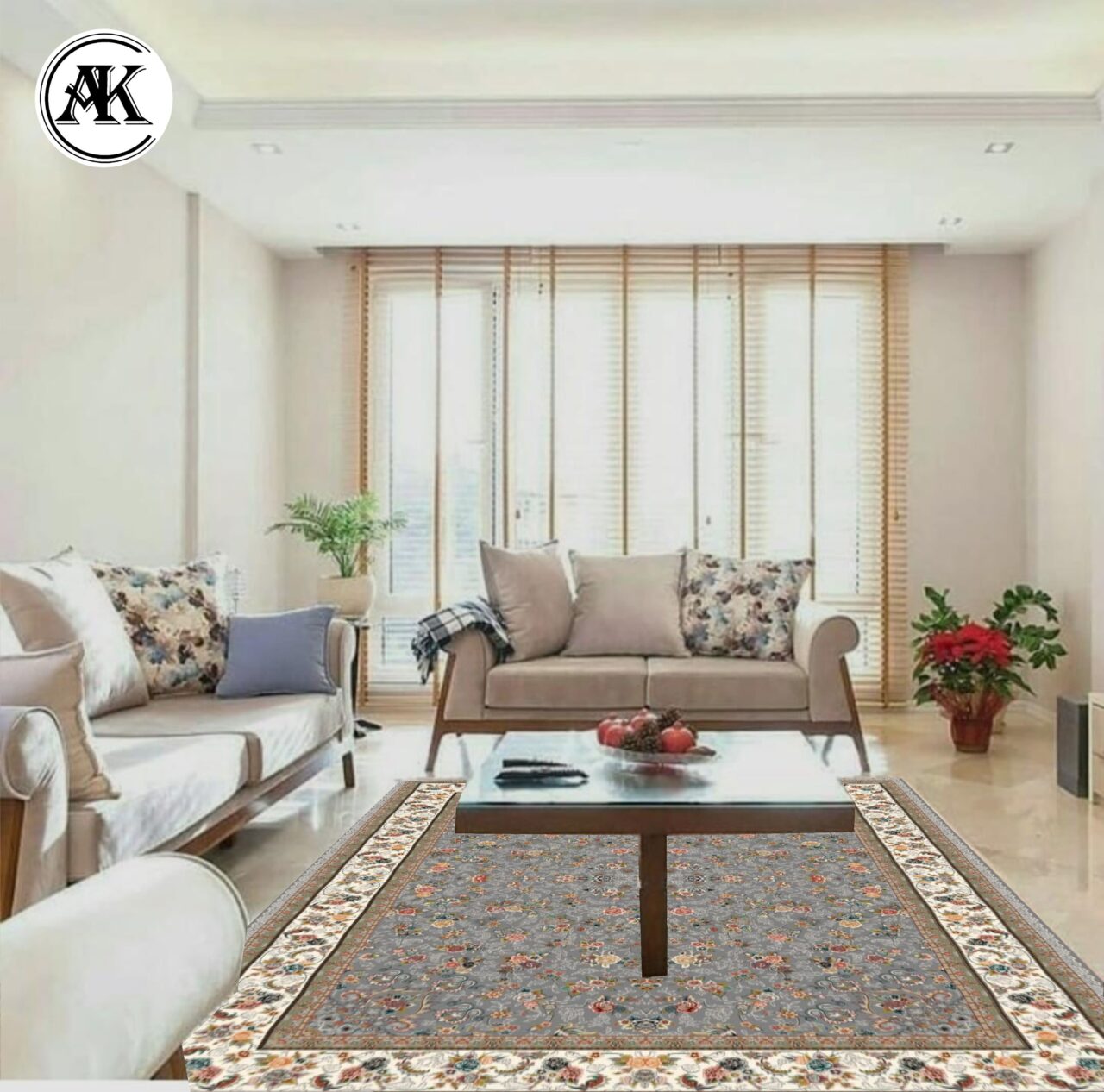 دکوراسیون فرش طرح 700 شانه گیلدا فیلی