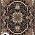 عکس ژورنالی فرش طرح 700 شانه مانا سرمه_ای