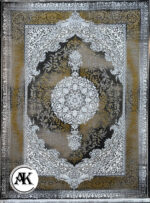 فرش 1200 شانه آنتوریا متالیک گل‌برجسته