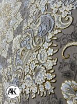 فرش 1200 شانه آنیلا ترمه‌ای گل‌برجسته (1)