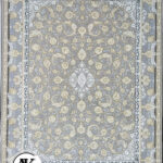 فرش 1200 شانه آیگل ترمه‌ای گل‌برجسته