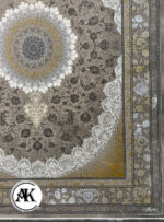 فرش 1200 شانه الیزه ترمه‌ای گل‌برجسته (2)