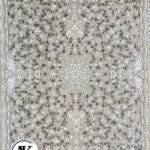 فرش 1200 شانه باغ گل ترمه گل‌برجسته