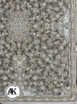 فرش 1200 شانه باغ گل ترمه گل‌برجسته (3)