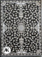 فرش 1200 شانه باغ گل دودی گل‌برجسته