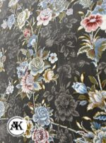 فرش 1200 شانه باغ گل متالیک گل‌برجسته (3)