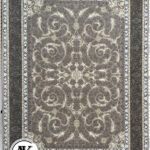 فرش 1200 شانه تارا ترمه‌ای گل‌برجسته