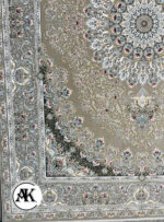 فرش 1200 شانه تانیا ترمه‌ای گل‌برجسته (3)