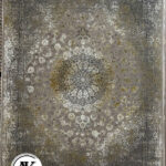 فرش 1200 شانه رستا ترمه‌ای گل‌برجسته