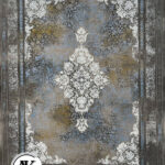 فرش 1200 شانه رویال متالیک گل‌برجسته