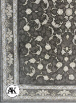 فرش 1200 شانه صدف متالیک گل‌برجسته (2)