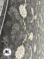 فرش 1200 شانه صدف متالیک گل‌برجسته (3)