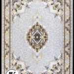 فرش 1200 شانه لارا الماسی گل‌برجسته