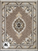 فرش 1200 شانه لارا ترمه‌ای گل‌برجسته