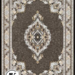 فرش 1200 شانه لارا متالیک گل‌برجسته