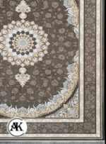 فرش 1200 شانه لیندا متالیک گل‌برجسته (1)