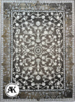 فرش 1200 شانه نیما ترمه‌ای گل‌برجسته