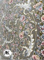 فرش 1200 شانه گیسو ترمه‌ای گل‌برجسته (1)