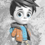 فرش فانتزی عروسکی کد 627