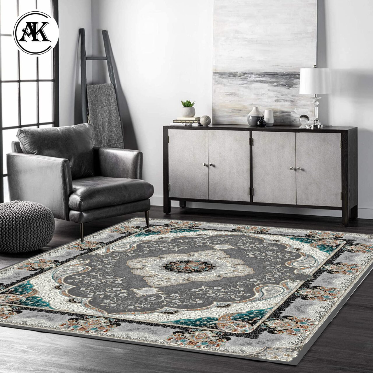 دکوراسیون فرش 700 شانه سوگند دلفینی پالت دلفینی