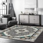 دکوراسیون فرش 700 شانه سوگند دلفینی پالت دلفینی