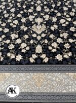 فرش 700 شانه تلما سرمه‌ای پالت طلاکوب (4)