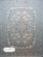 عکس کامپیوتری فرش 1500 شانه بهار نقره‌ای