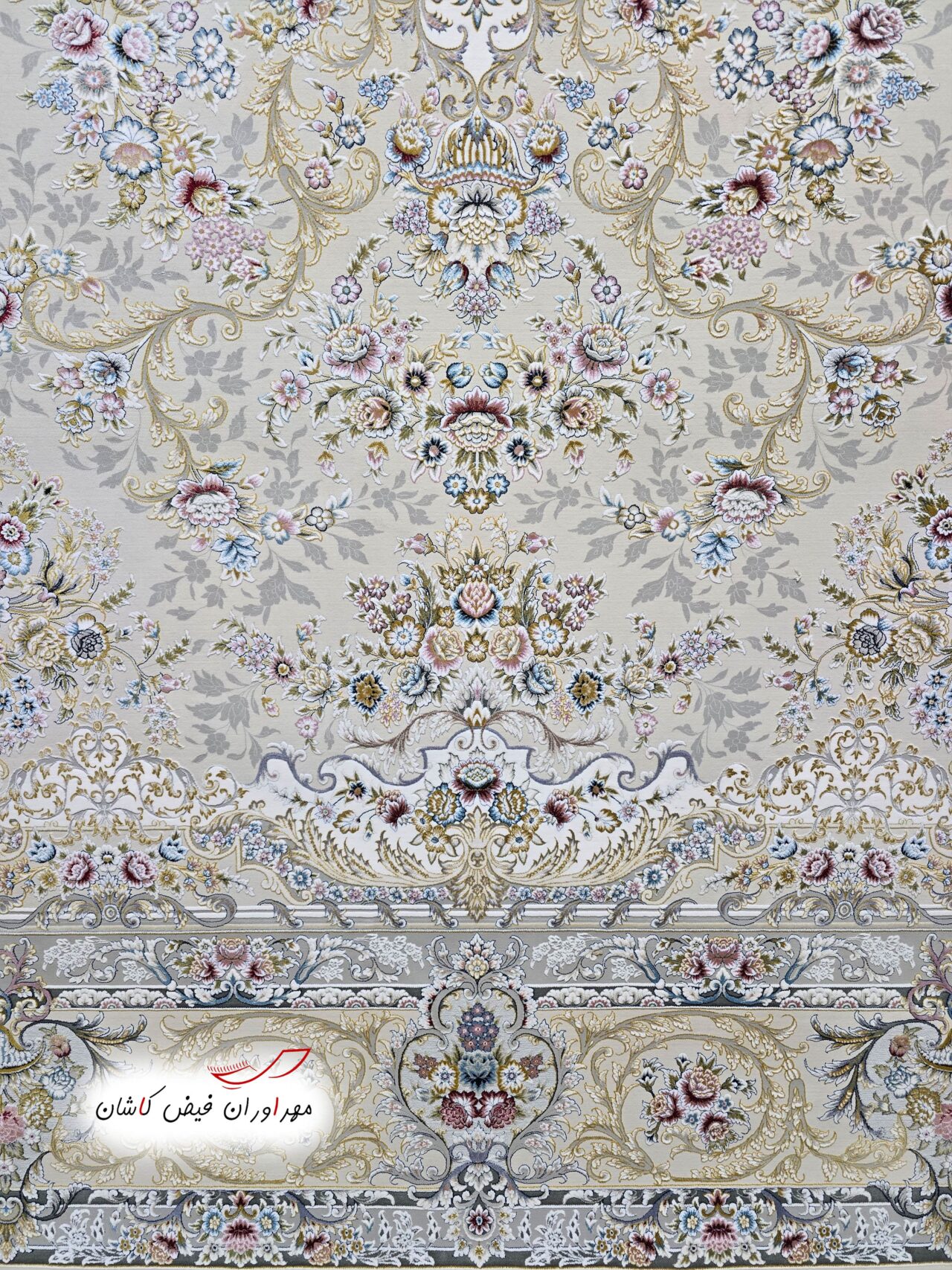 فرش 1500 شانه باغ بهشت کرم (3)