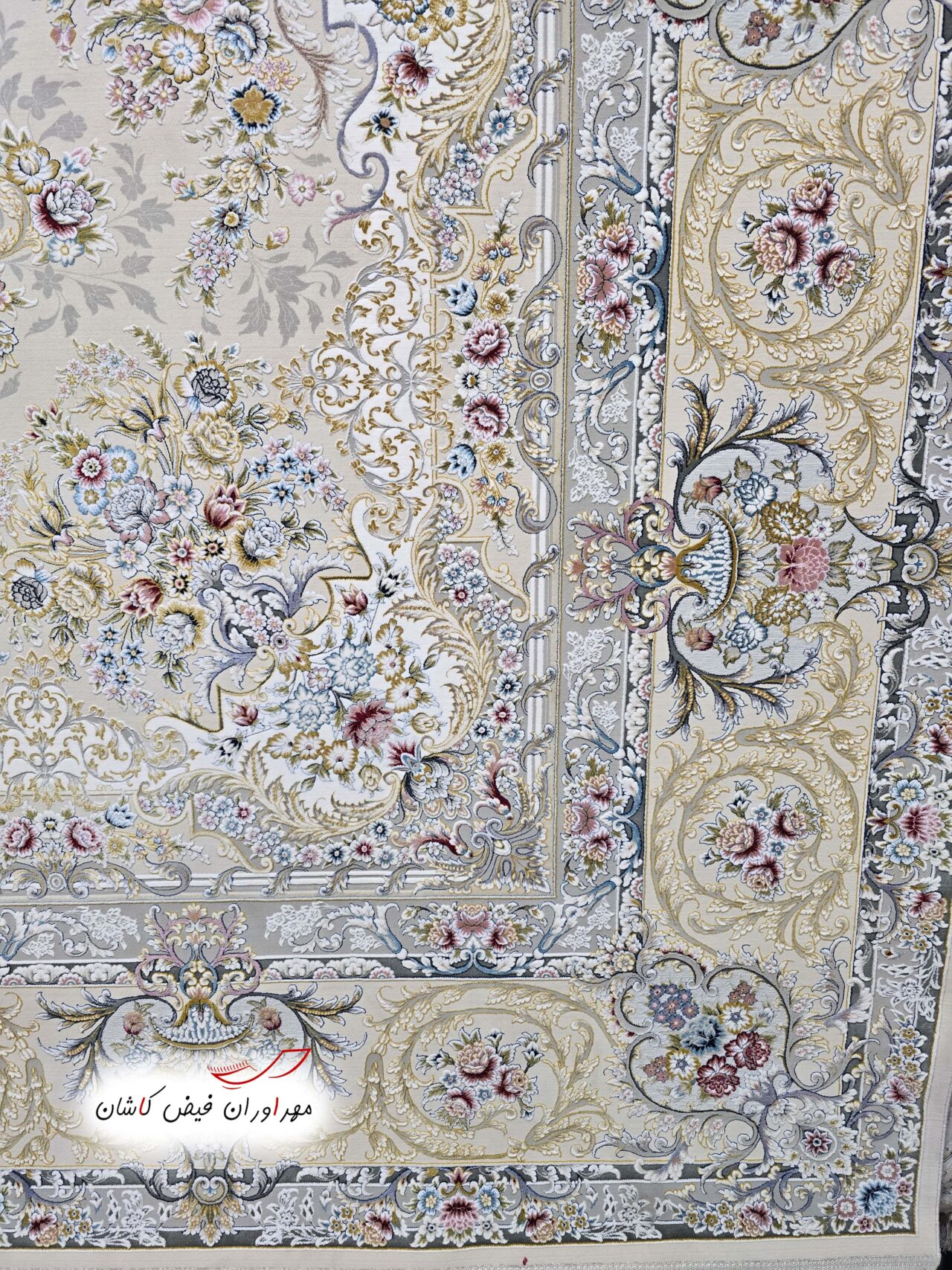 فرش 1500 شانه باغ بهشت کرم (4)