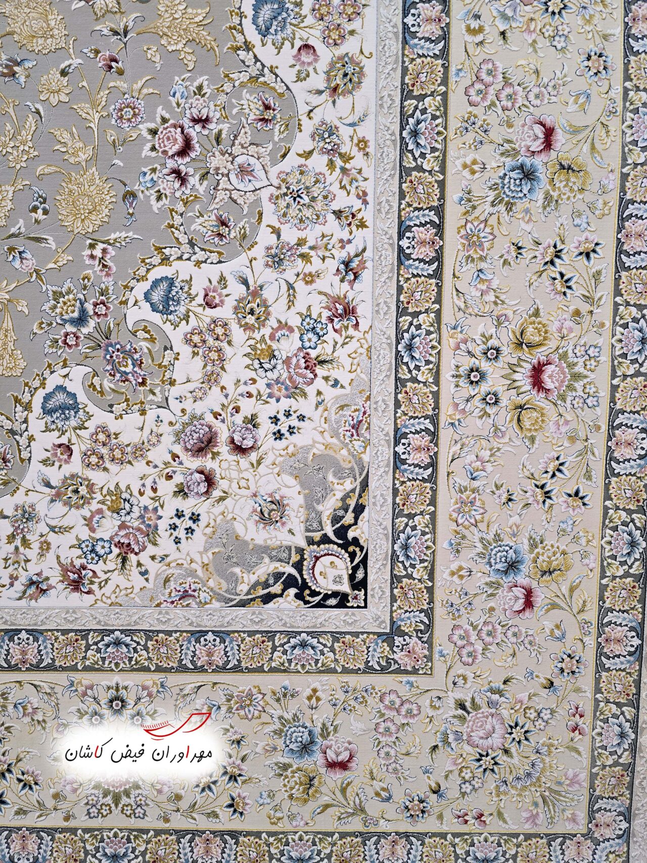 فرش 1500 شانه ماهان نقره‌ای (1)