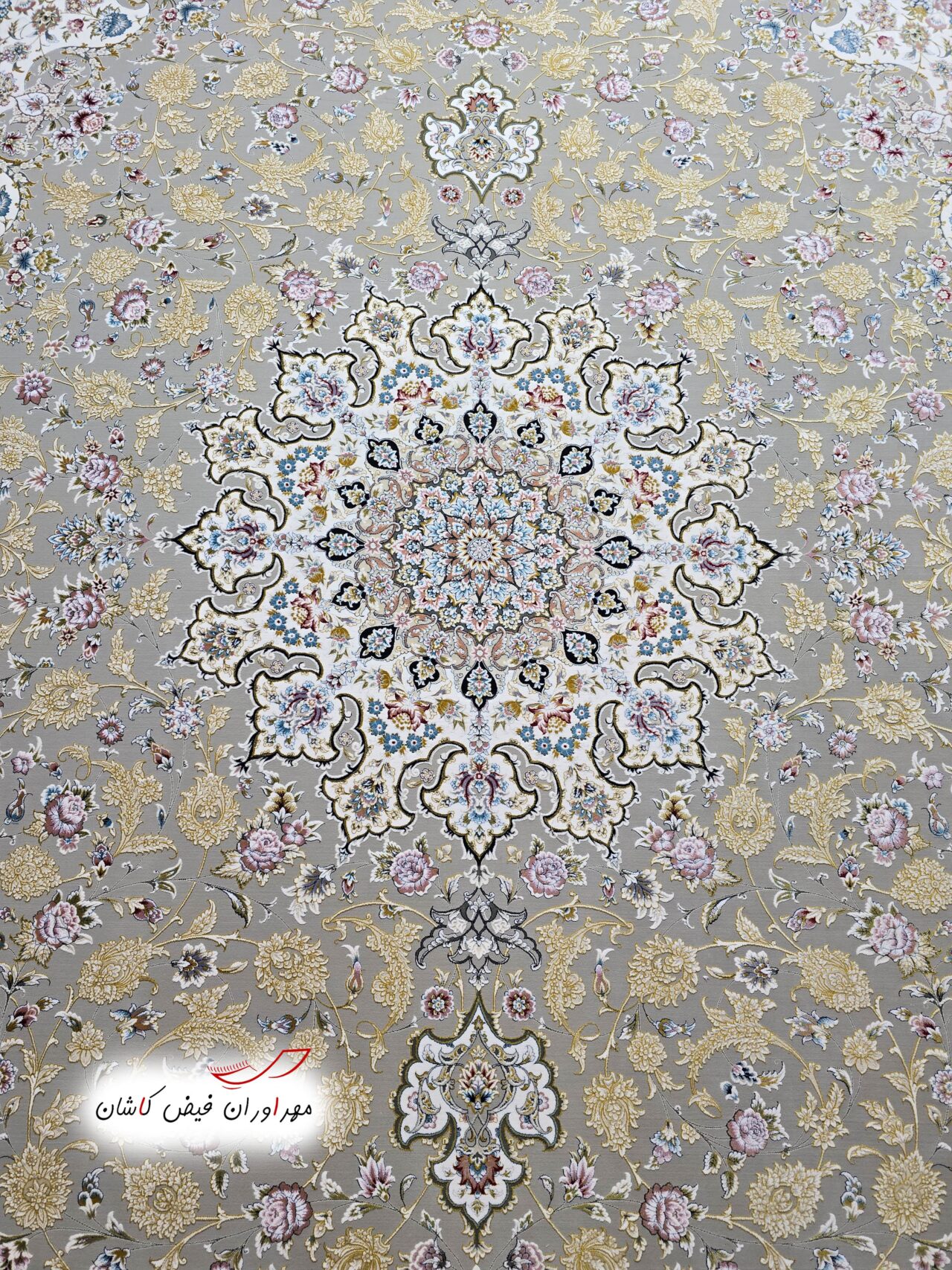 فرش 1500 شانه ماهان نقره‌ای (3)