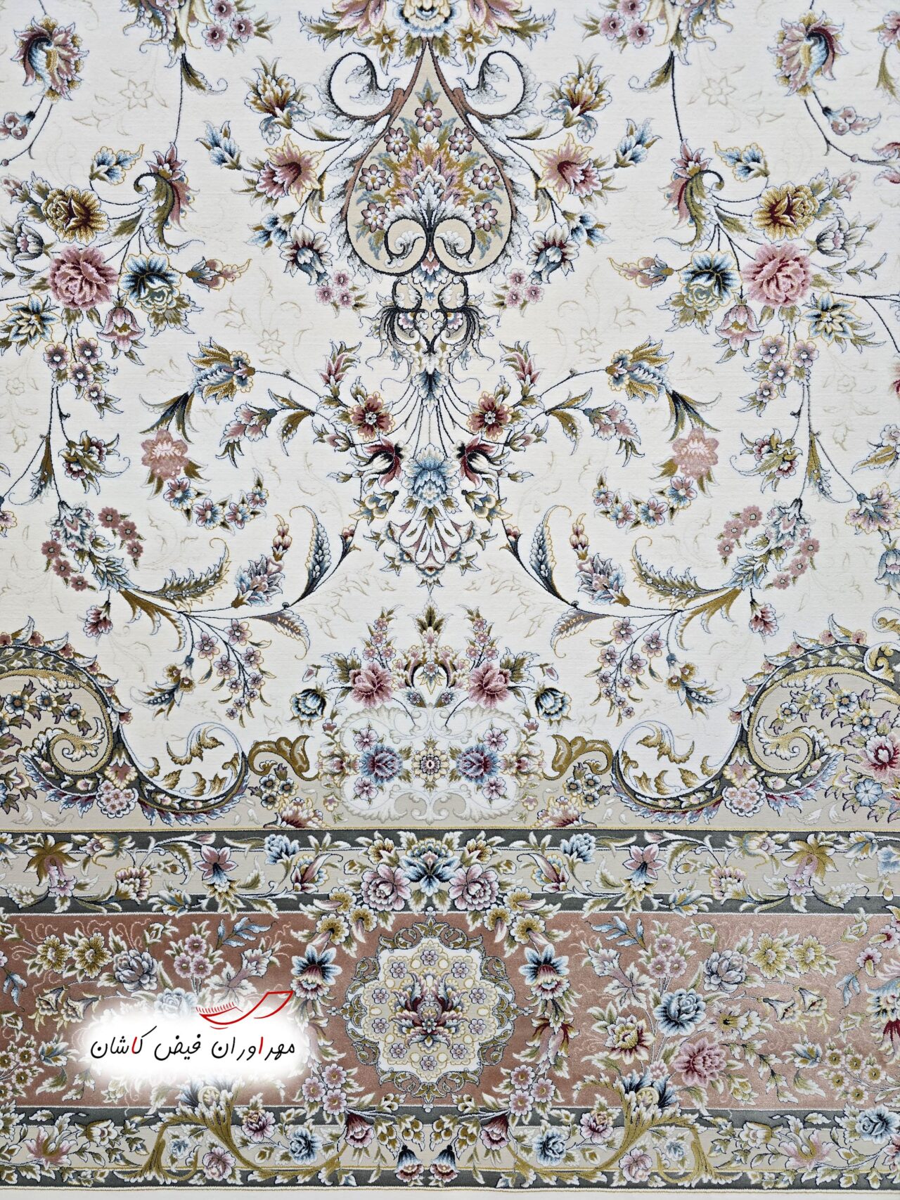 فرش 1500 شانه گلریس سفید (2)