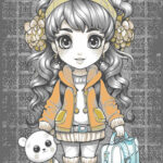 فرش فانتزی عروسکی کد 623