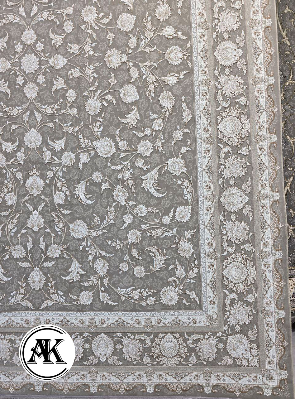 فرش 1200 شانه افشان کد 2411 گل برجسته (4)