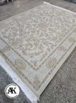 فرش 1200 شانه الیسا کرم گل برجسته (3)