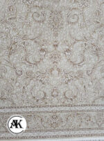 فرش 1200 شانه تهمینه کرم گل برجسته (1)