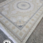 فرش 1200 شانه مرجان کرم گل برجسته (2)