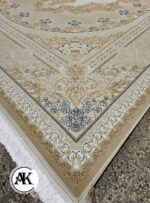 فرش 1200 شانه کارن بژ گل برجسته (3)