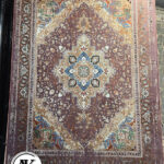 فرش 1200 شانه کد 2511 گل برجسته (1)