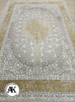 فرش 1200 شانه آبالون طلایی گل برجسته (3)