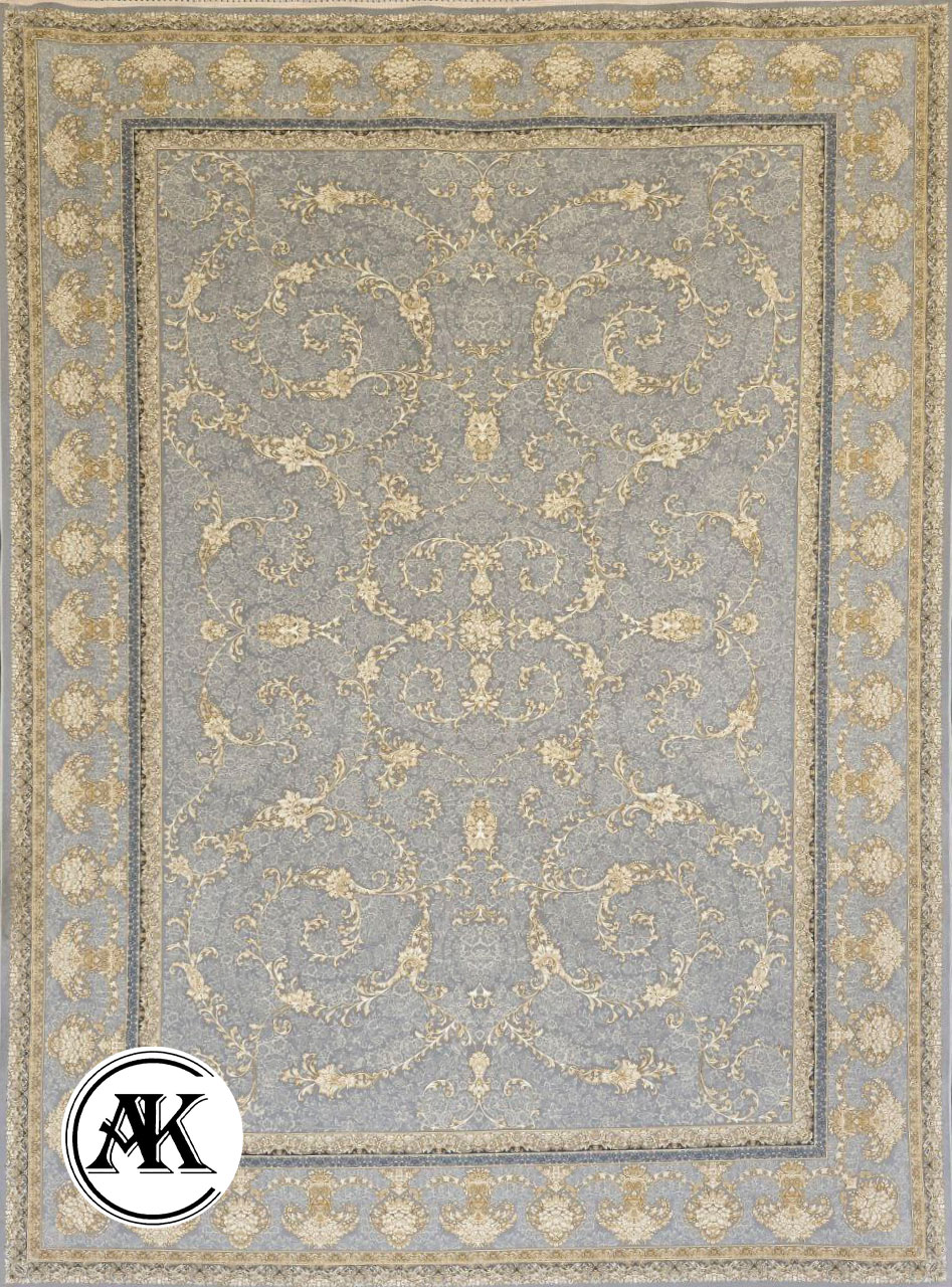فرش 1200 شانه امپراطور دلفینی گل برجسته (2)