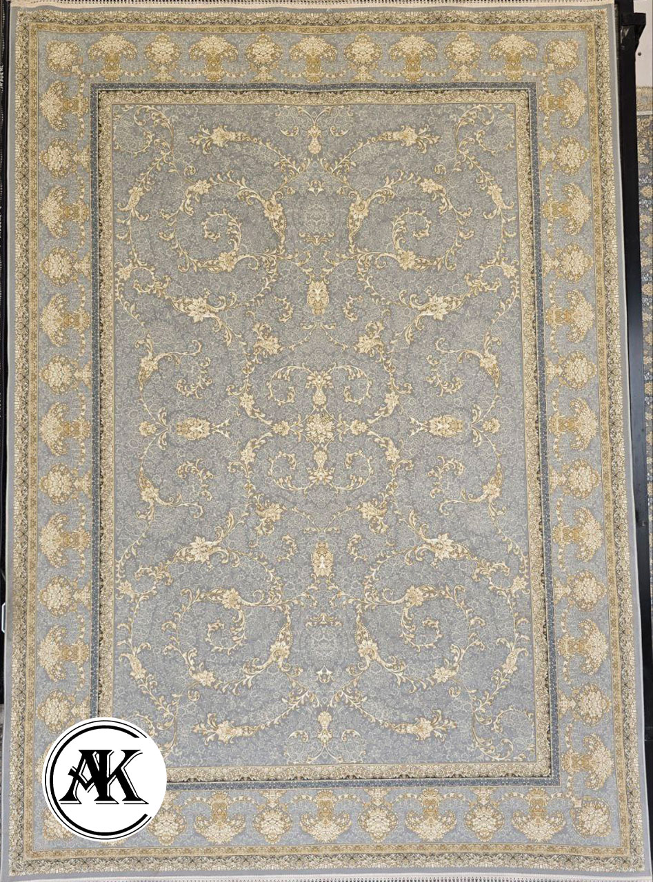 فرش 1200 شانه امپراطور دلفینی گل برجسته (3)