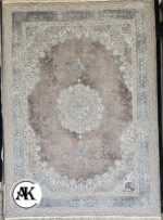 فرش 1200 شانه ترمه آبی گل برجسته (3)