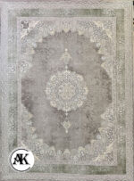 فرش 1200 شانه ترمه سبز گل برجسته (3)