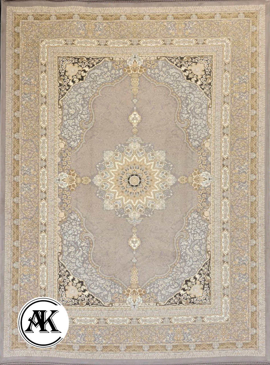 فرش 1200 شانه خوتکا دلفینی گل برجسته (2)