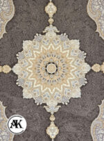 فرش 1200 شانه خوتکا متالیک گل برجسته (3)