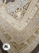 فرش 1200 شانه خوتکا متالیک گل برجسته (5)