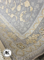 فرش 1200 شانه صدف دلفینی گل برجسته (1)