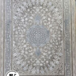 فرش 1200 شانه مانیا آبی گل برجسته (4)