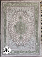 فرش 1200 شانه مانیا سبز گل برجسته (4)